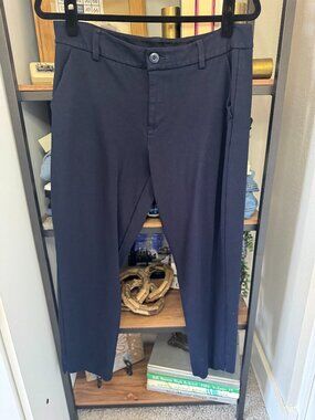 cabi Navy Knit Dress Pants - Size 12